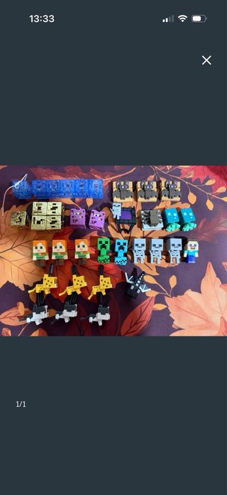 Figuras Minecraft Kinder Sorpresa
