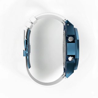 Casioak Mod GA-2100 Azul Metal Blanco