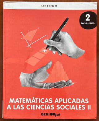 Matemáticas aplicadas a las Ciencias Sociales II