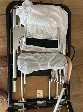 Camilla plegable y portátil de 2 cuerpos plegable