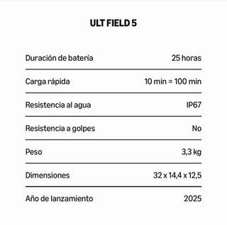 Sony ULT Field 5 Altavoz Portátil Bluetooth