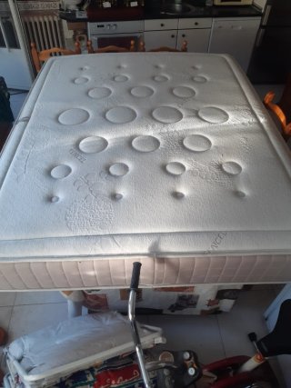 Colchón Tecnocell Viscoelástica Doble Cara