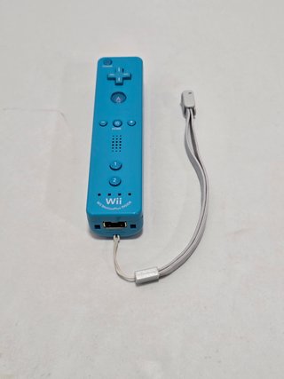 1 telecomando Wii con MotionPlus blu originale Nintendo