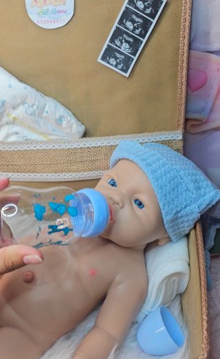 Muñeca Reborn Niño Silicona Completa