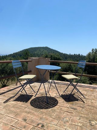 Mesa y 2 Sillas Terraza Plegables