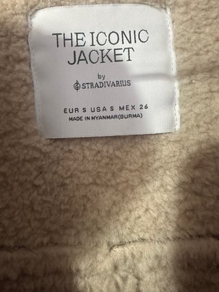 Cappotto effetto pelle con fodera da donna Taglia S