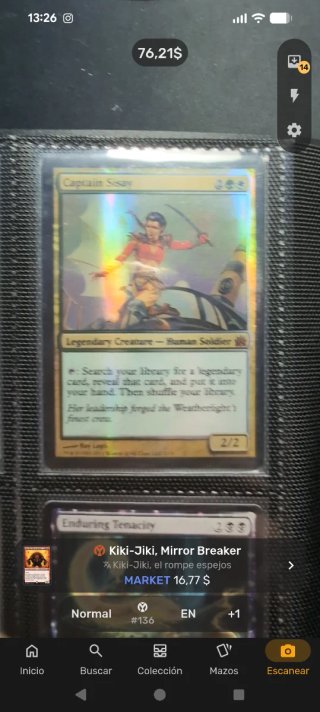 Carta Magic Captain Sisay