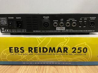 EBS Reidmar 250 Amplificador Bajo