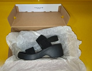 Sandalias Skechers Arch Fit Negras