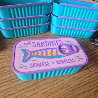 Joyero Lata Sardinas Tendencia