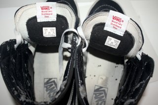 Zapatillas Vans, altas, negro, talla 42, muy usado