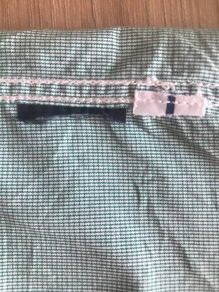 Tommy Hilfiger Camisa Manga Corta L Verde Cuadros
