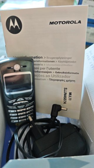 Motorola C450 Vintage Amena - Completo en caja