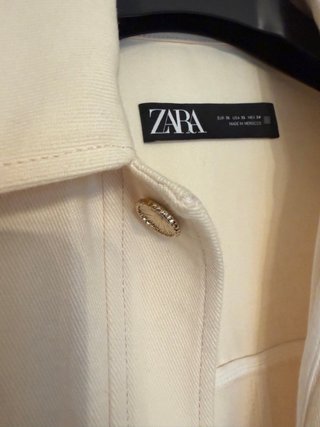Chaqueta Zara Beige Talla M