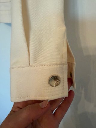 Chaqueta Zara Beige Talla M