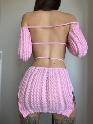 Vestito rosa