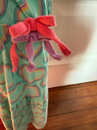 Vestido Mayoral niña corazones 7 años amplia