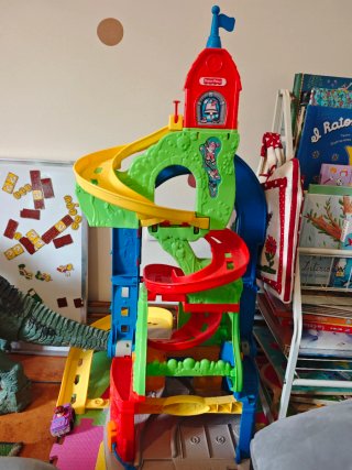Pista de coches Fisher Price