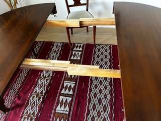 Mesa comedor cerezo extensible