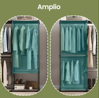 Armario Perchero Estante Ropa Gran Capacidad