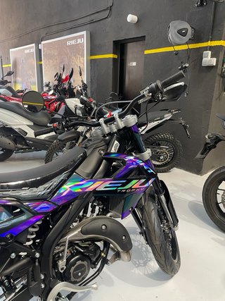 Rieju MRT 50 SM Trophy Negra/Morada