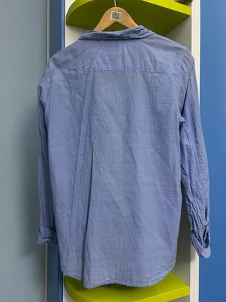 Camisa Pull&Bear Azul Talla M