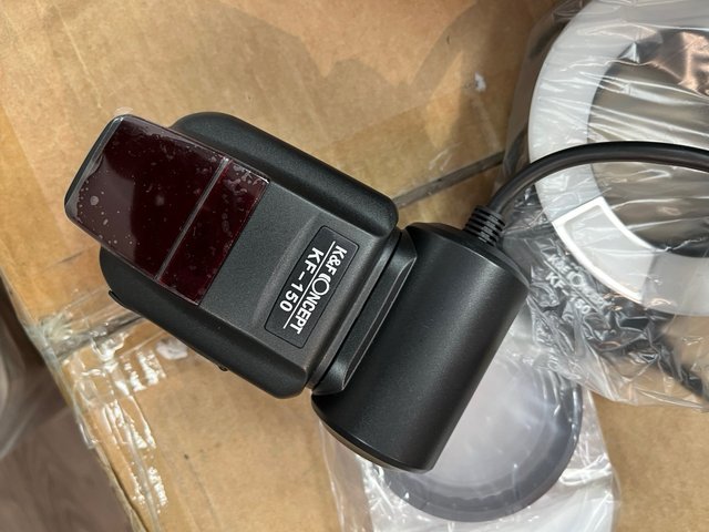 K&F Concept Flash Anillo TTL Macro Kit#016698