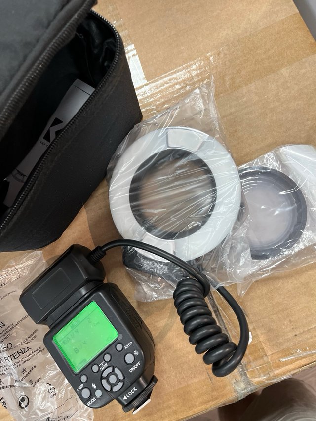 K&F Concept Flash Anillo TTL Macro Kit#016698