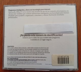 Microsoft Office 97 Professional CD