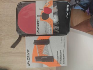 Set de ping pong CRIVIT con red