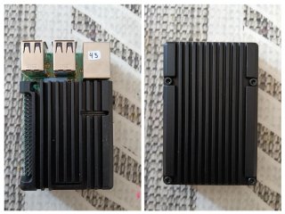 Raspberry PI 3 con carcasa