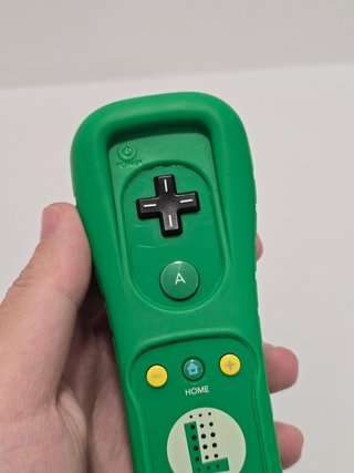 Controller Wii Luigi con Motion Plus originale Nintendo