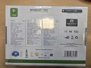 Adaptador WiFi USB Connection N&C WNBANT-150