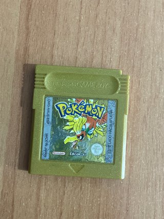 Pokémon Edición Oro Game Boy