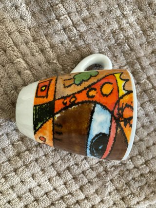 Juego de 4 tazas de porcelana