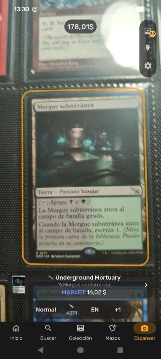 Morgue subterránea - Magic The Gathering