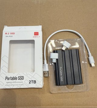 SSD Portátil 2TB SHL