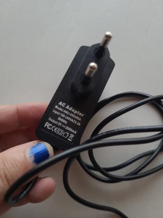 Cargador AC Adaptador Negro