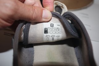 Alpargatas VEJA, gris-azulado, talla 42, muy usado