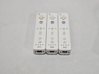3 mandos wii blanco originales nintendo wii