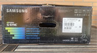 Monitor Samsung 240Hz Pantalla Rota