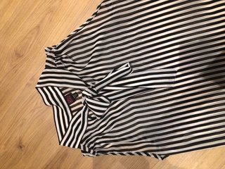 Blusa Rayas Transparente 2b Bebe Talla M
