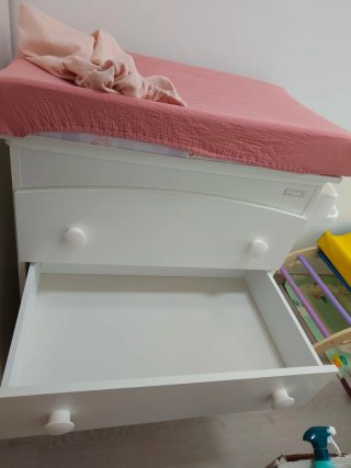 Cómoda cambiador bebé TRAMA