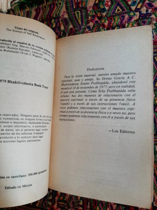 La ciencia de la autorealizacion Swami Prabhupada
