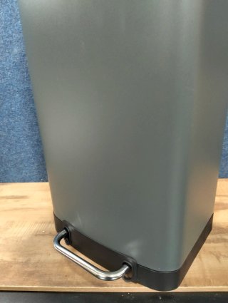Cubo de Basura SONGMICS 30L Gris Verdoso Pedal