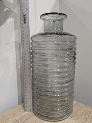 Jarrón Grande Vidrio 31cm