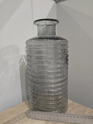 Jarrón Grande Vidrio 31cm