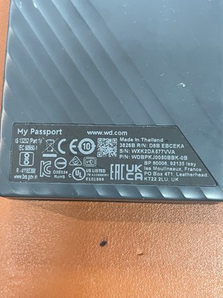 Disco Duro WDC 5TB#A577VVA