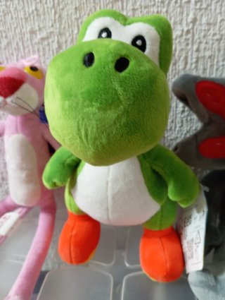 Lote Peluches Pink Panther, Yoshi,bDemogorgon 30cm