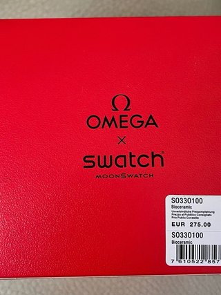 Swatch x Omega Mission to Earth Lava